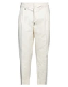 Be Able Man Pants Cream Size 30 Cotton, Elastane In White
