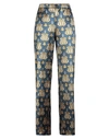 Niū Woman Pants Navy Size L Polyester In Navy Blue