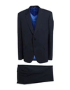 Paul Smith Man Suit Midnight Blue Size 40 Wool, Elastane In Blue