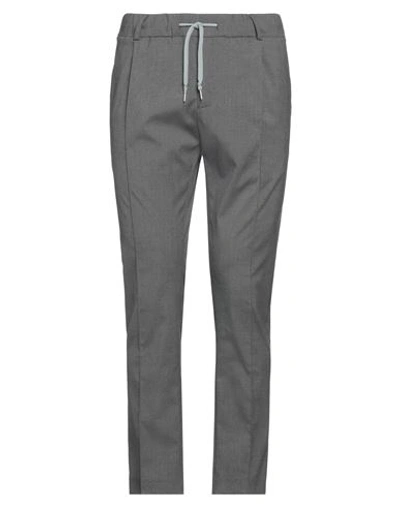 Grey Daniele Alessandrini Man Pants Grey Size 38 Polyester, Viscose, Elastane