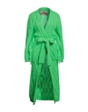 Pink Memories Woman Cardigan Acid Green Size 6 Acrylic, Mohair Wool, Polyamide, Wool