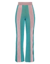 Andersson Bell Woman Pants Turquoise Size 00 Polyester, Cotton In Blue