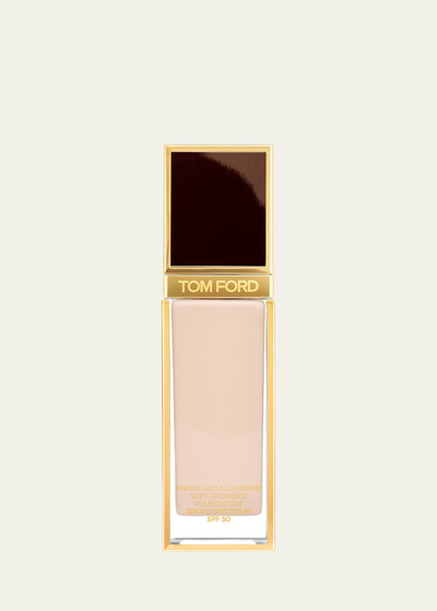 Tom Ford 1 Oz. Shade And Illuminate Soft Radiance Foundation Spf 50 In 0.4 Rose