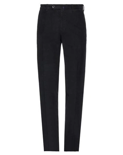 Incotex Man Pants Black Size 30 Cotton, Elastane In Black