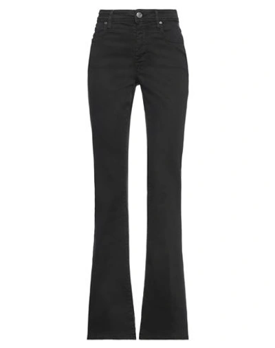 Jacob Cohёn Woman Jeans Black Size 25 Lyocell, Cotton, Polyester, Elastane