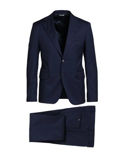 Brian Dales Man Suit Midnight Blue Size 44 Wool In Blue