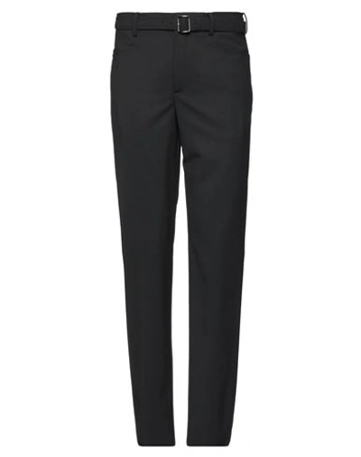 Neil Barrett Man Pants Black Size 34 Polyester, Virgin Wool, Elastane