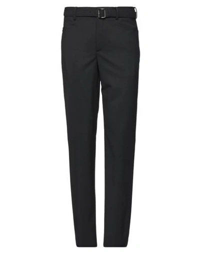 Neil Barrett Man Pants Black Size 30 Polyester, Virgin Wool, Elastane