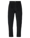 Sseinse Man Pants Black Size 28 Cotton, Elastane