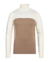 Sseinse Man Turtleneck Ivory Size Xxl Acrylic, Polyamide, Wool In White