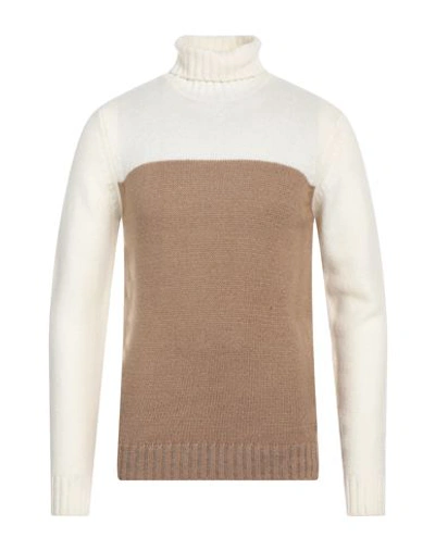 Sseinse Man Turtleneck Ivory Size Xxl Acrylic, Polyamide, Wool In White
