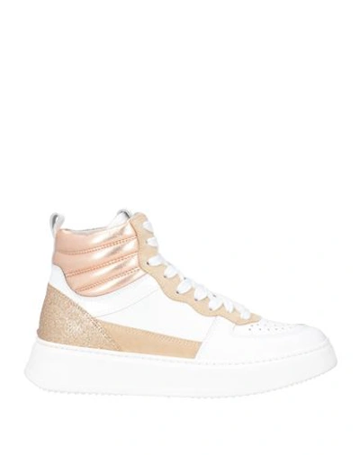 Gio+ Woman Sneakers White Size 6 Leather