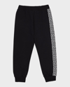 VERSACE BOY'S GRECA TRIM JOGGERS