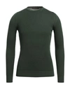 Jeordie's Man Sweater Green Size M Merino Wool, Dralon