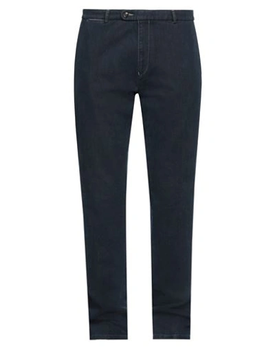 Bugatti Man Denim Pants Blue Size 42 Cotton, Elastane