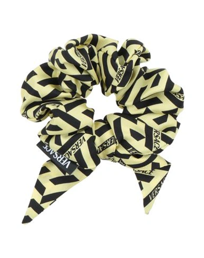 Versace Woman Hair Accessory Yellow Size - Silk