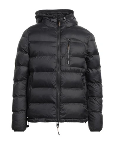 Dekker Man Down Jacket Black Size 3xl Polyamide In Black