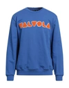 Valvola. Man Sweatshirt Blue Size S Cotton