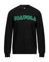 Valvola. Man Sweatshirt Black Size S Cotton