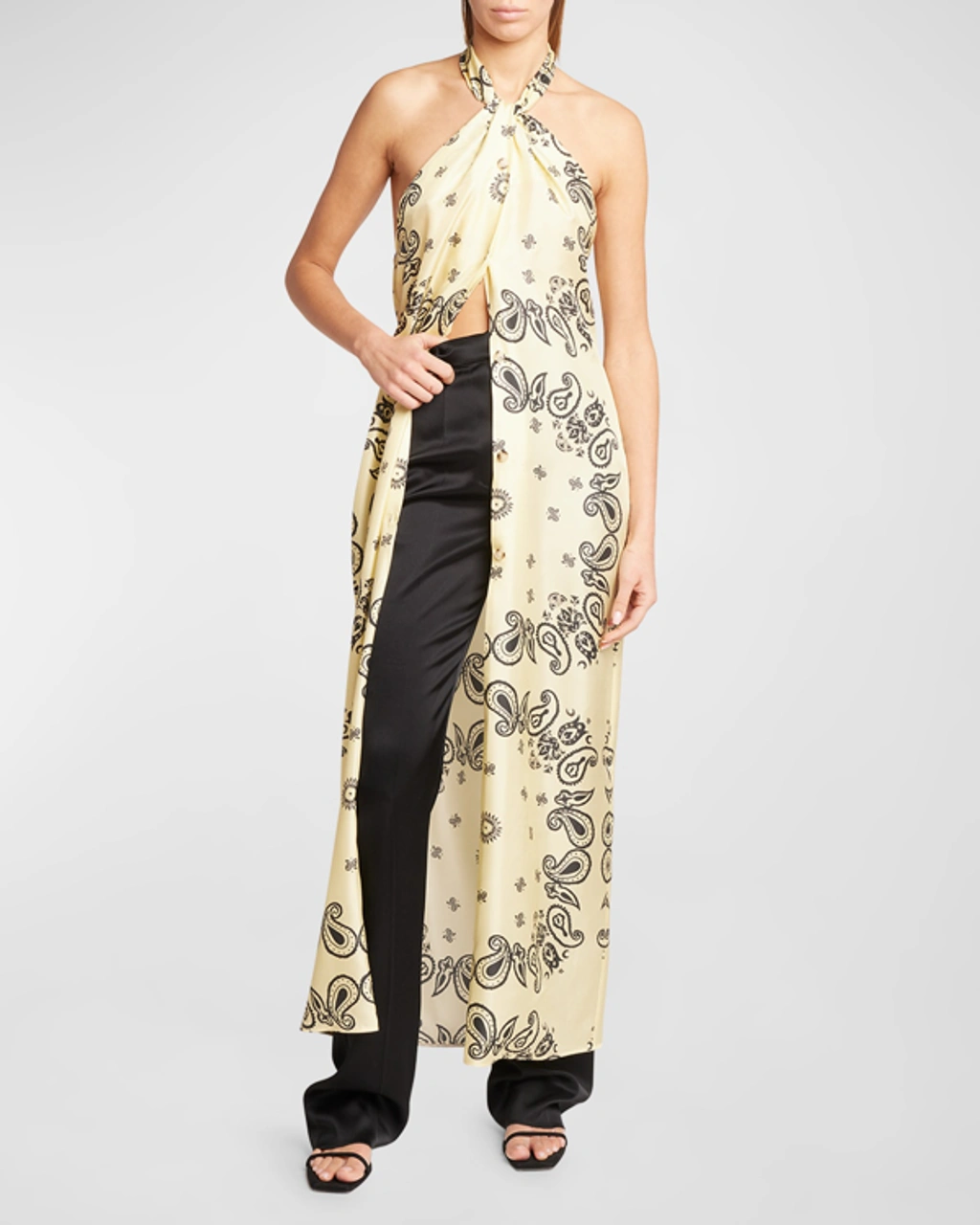 gold sequin mother of the bride dresses Women's Bingo Bandana in - Size 99