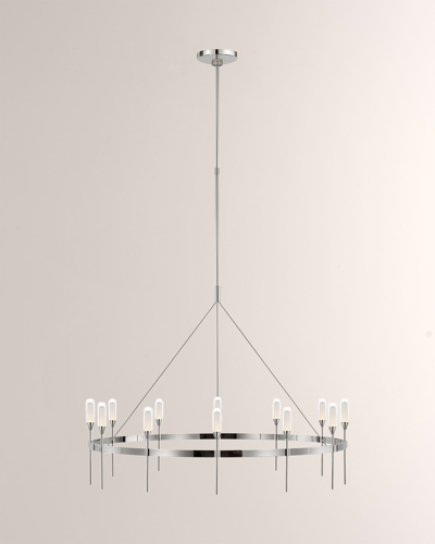 Visual Comfort Signature Overture Xl Ring Chandelier By Peter Bristol