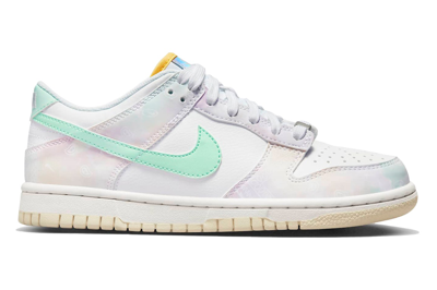 Pre-owned Nike Dunk Low Pastel Paisley (gs) In White/white/phantom