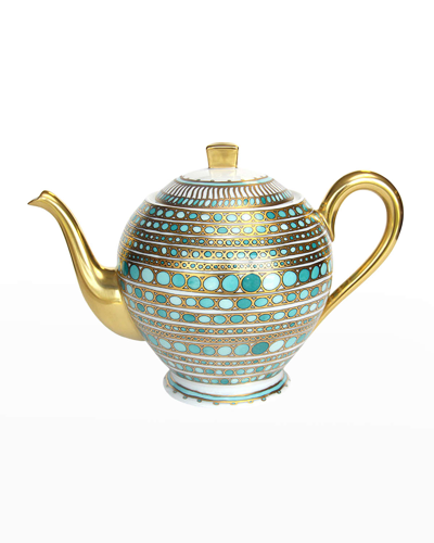 Haviland & Parlon Syracuse Turquoise Coffee Pot