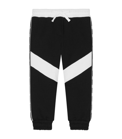 Dolce & Gabbana Kids Striped Logo Sweatpants (8-14 Years) In Multi