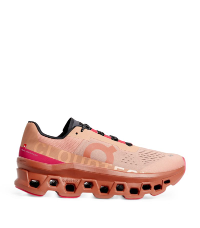 On Running Cloudmonster Low-top Sneakers In Pink