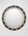 Mackenzie-childs Dotography Large Wall Mirror - 24"dia.