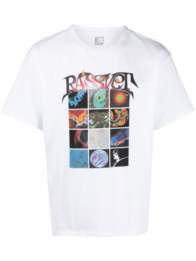 Paccbet Graphic-print T-shirt In White