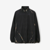Burberry Sliced Check Jacket In Archive Beige