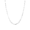 Aurate New York Medium Gold Curb Chain Necklace In White