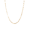 Aurate New York Medium Gold Curb Chain Necklace In Yellow