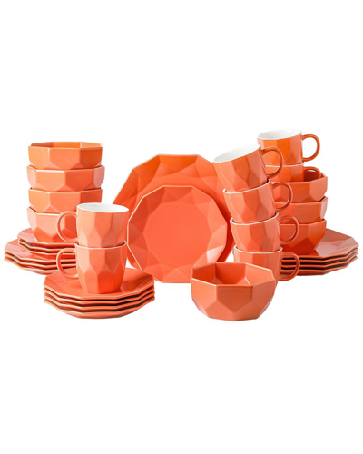Stone Lain Jamie 32pc Porcelain Dinnerware Set