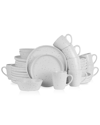 Stone Lain Jade 32pc Stoneware Dinnerware Set