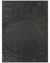 Exquisite Rugs Natural Hide Cowhide Rug In Black