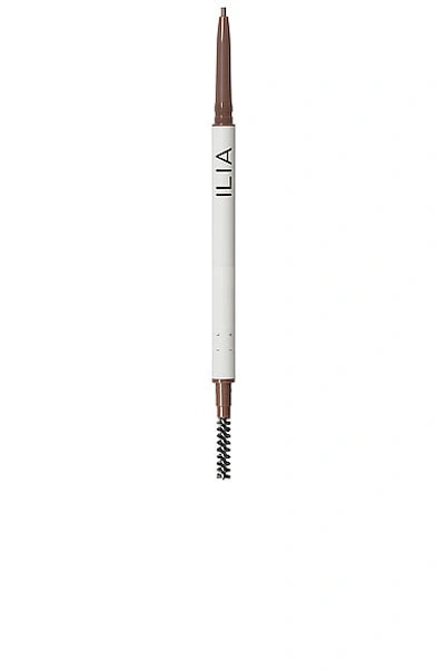 Ilia In Full Micro-tip Brow Pencil In Taupe