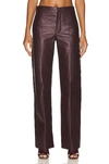 BOTTEGA VENETA LEATHER PANT