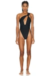 Bananhot Roxanne One Piece Swimsuit In Black