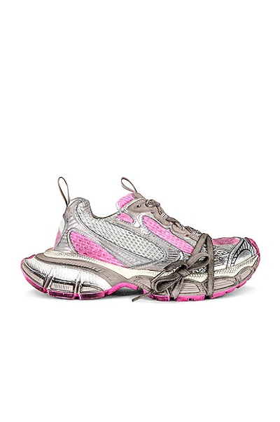 Balenciaga 3xl Mesh-panel Sneakers In Gray