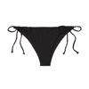 Sara Cristina Classic Triangle Bikini Bottoms In Black