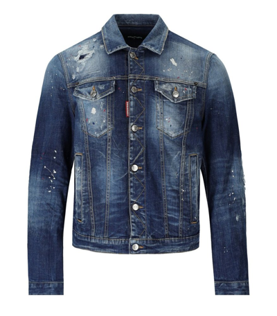Dsquared2 Distressed In Blue