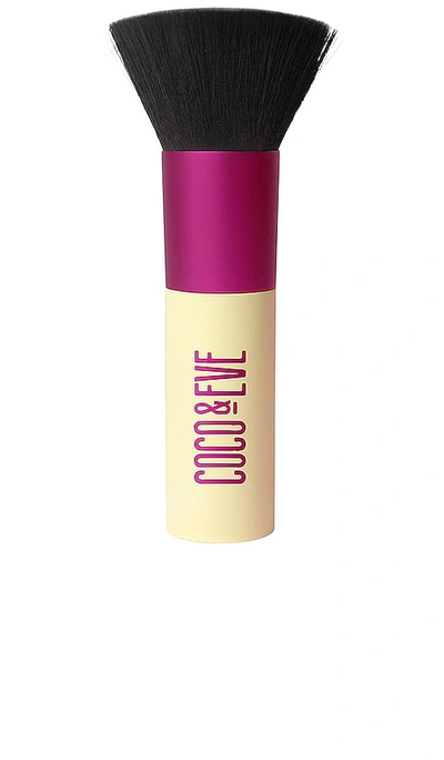 COCO & EVE SUNNY HONEY DELUXE VEGAN KABUKI BRUSH