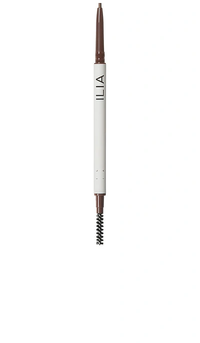 Ilia In Full Micro-tip Brow Pencil In Soft Brown