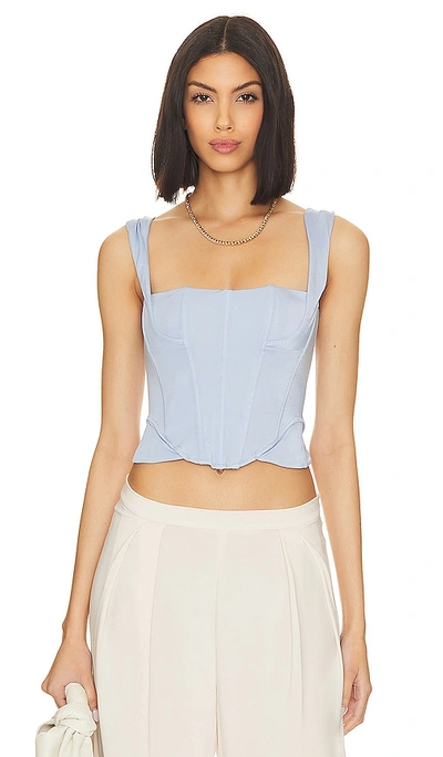Hah Knock Out Top In Periwinkle