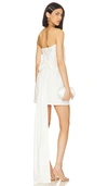 Amanda Uprichard X Revolve Kerry Bow Dress In Ivory