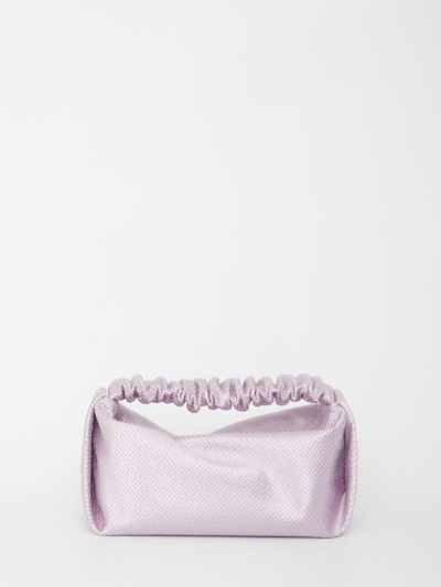 Alexander Wang Scrunchie Mini Bag In Purple