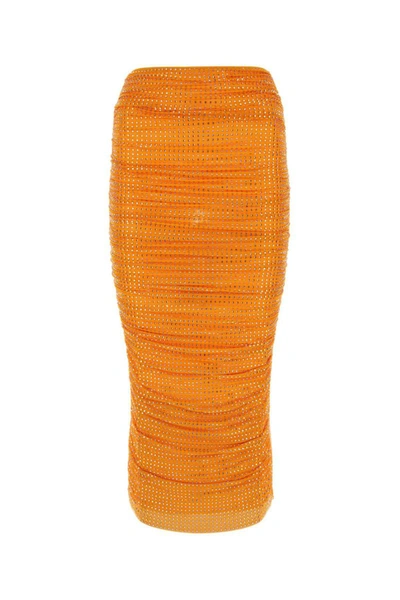Self-portrait Skirts In Orange