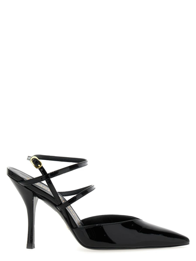 Stuart Weitzman Trapeze Pumps Black